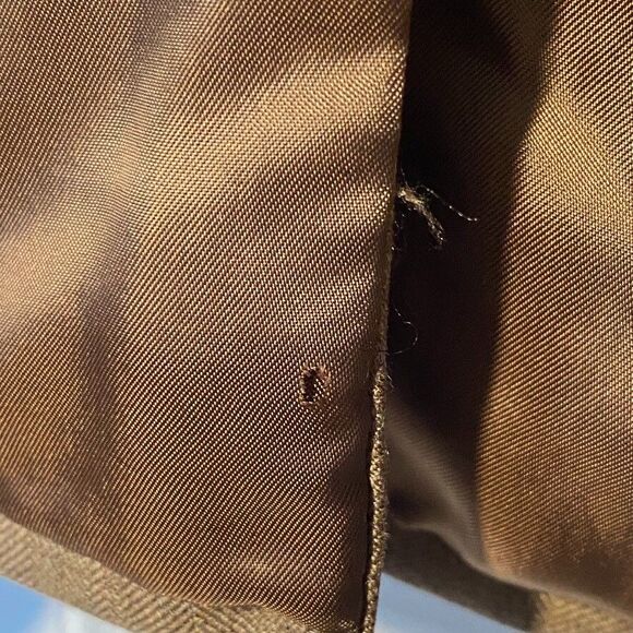 PRADA Classic Wool Blazer, Made in Italy, Brown, 3 Button, Sz 52R EU/ 42R US - Picture 6 of 16